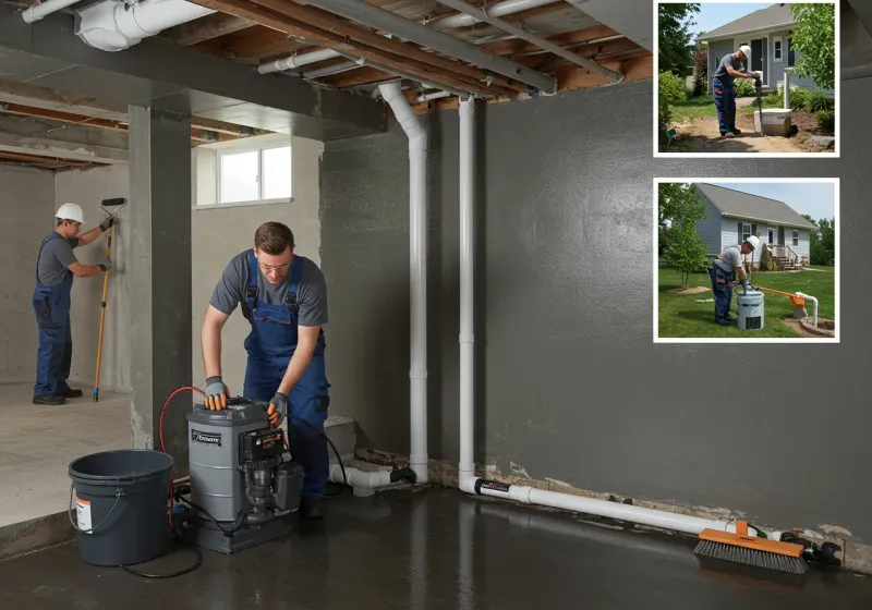 Basement Waterproofing and Flood Prevention process in Rockwell, AR